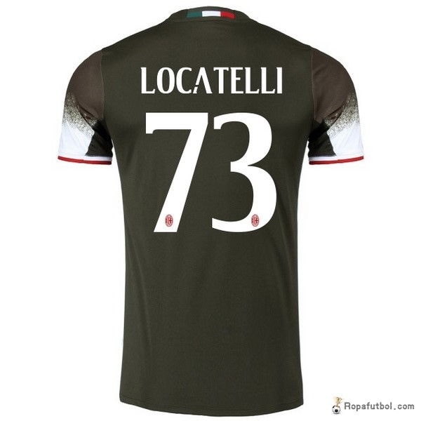 Camiseta AC Milan Replica Tercera Ropa Locatelli 2016/17